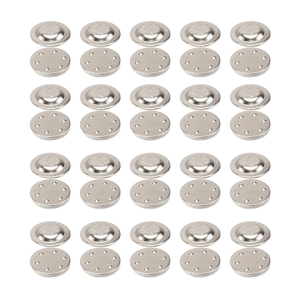 20 Pcs Round Magnet Buttons Circle Badges Shirt Bib Magnets for Runners  Magnetic Headband Chest Clip Foam Rubber Stamping Iron Parts