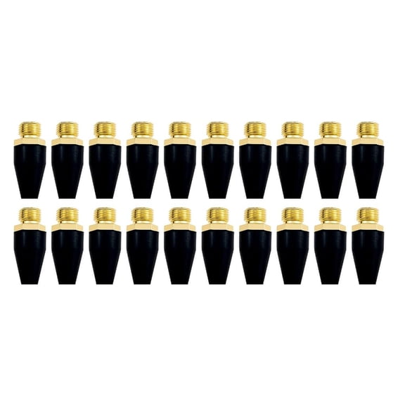 20 Pcs Rubber Air Tool Tip Air Nozzle Replacement Air Compressor Blower Nozzle
