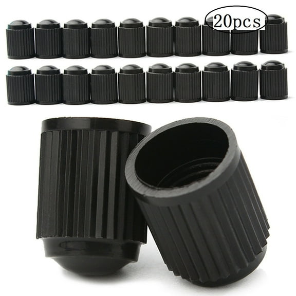 20 Pcs Schrader Valve Cap Tapa Valvula Para Llantas Bike Caps Tire