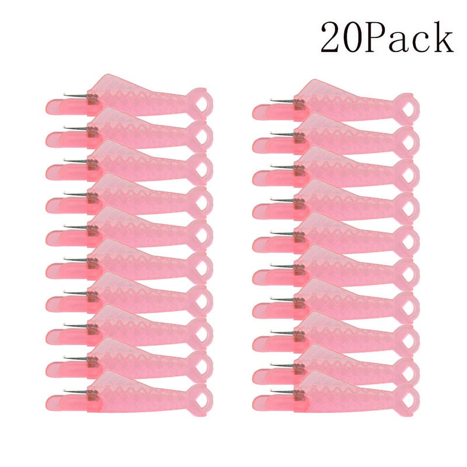 20 Pcs Sewing Machine Needle Threader Fish Type Quick Sewing Threader