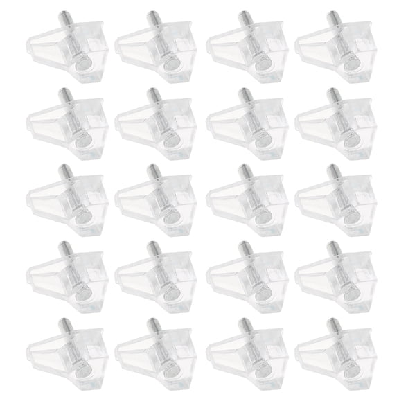 20 Pcs Shelf Support Nails Bookshelf Pegs for Shelves Kitchen Cabinets Pin Supports