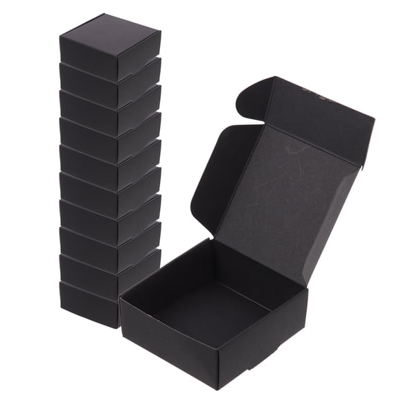 SOPOTUTU Black Mailing Boxes, Easy to Use, Compressive Resistant 20Pcs
