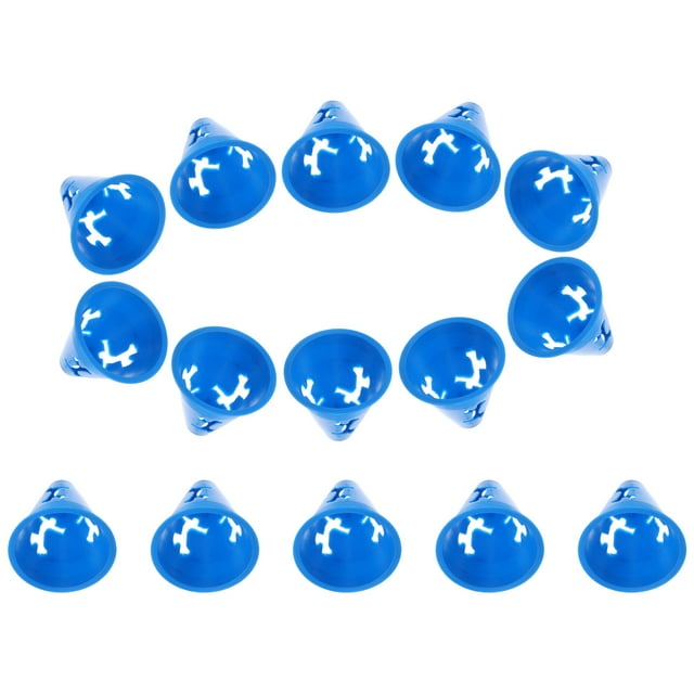 20 Pcs Sign Barrel Obstacle Soccer Cones Agility Practice Flag Bucket