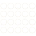 thumbnail image 1 of 20-Pack Silicone Sealing for Jar Lids, Leakproof Jar Gaskets, Replacement Seals for Canning Jars, 1 of 6