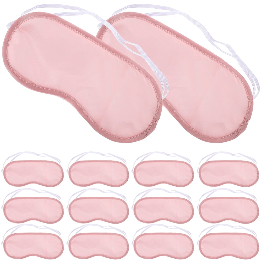 20 Pcs Silk Sleep Mask Reusable Eye Mask Satin Silk Masks Eye Mask Bulk