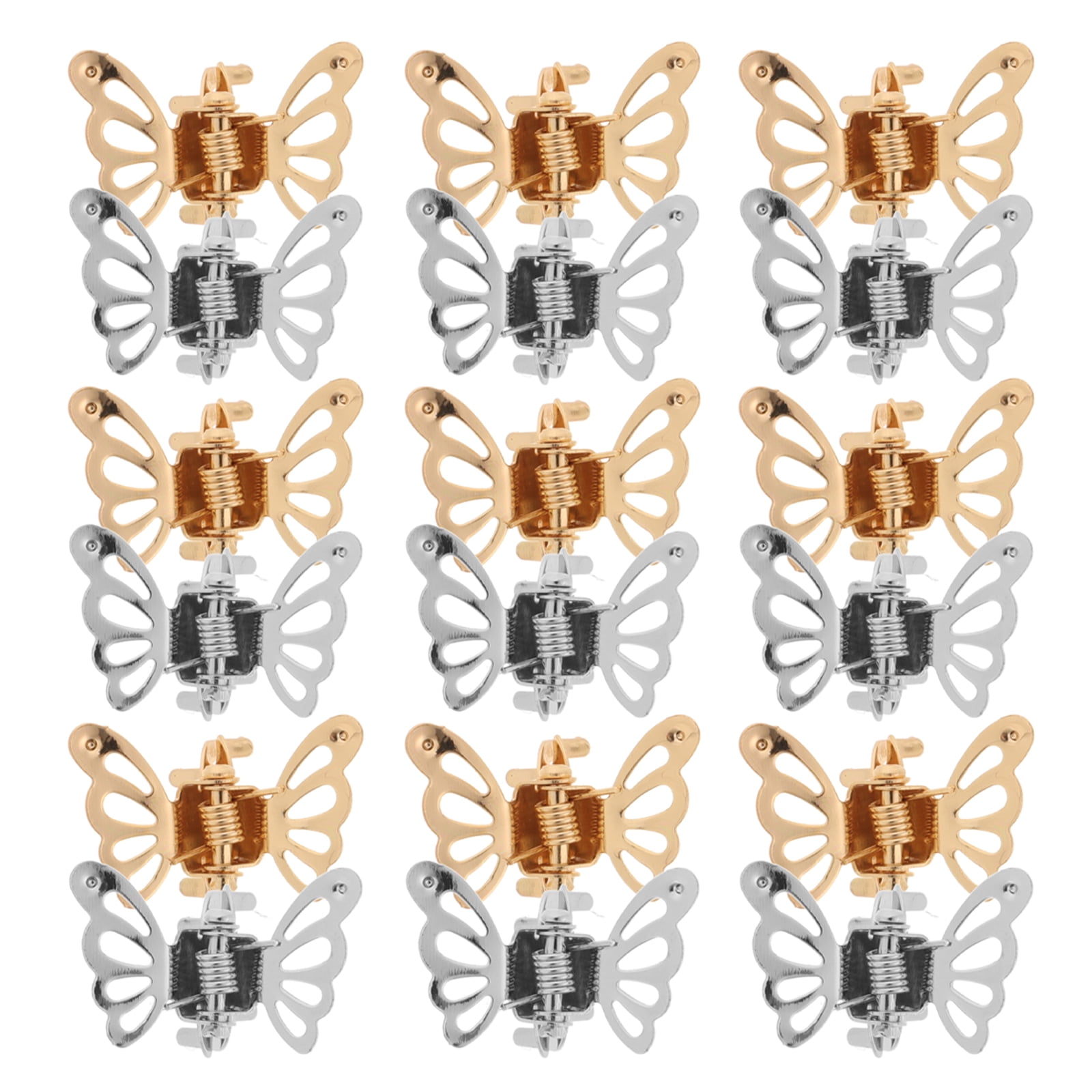 20 Pcs Small Butterfly Catcher Hair Accessories Butterfly Clip Hair