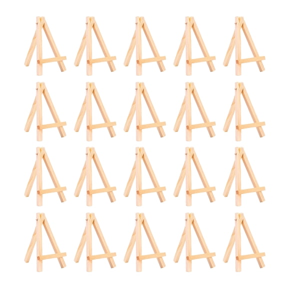 20 Pcs Small Easels Table Easels Picture Stand Desktop Painting Artwork Display Easels for Wedding Birthday Party