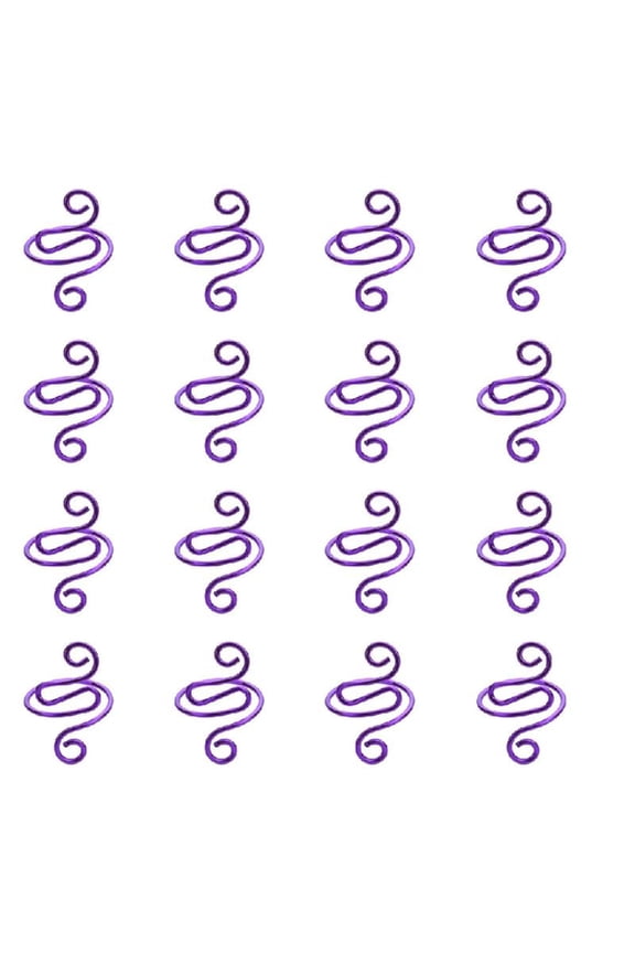 20 Pcs Snake Shape Crochet Rings Yarn Rings Tension Rings for Crocheting