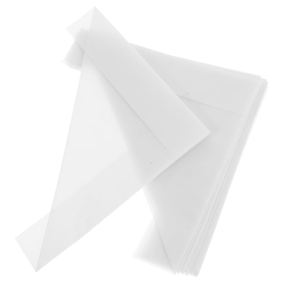20 Pcs Specimen Storage Pouches Specimen Collection Bag White 15.00X15.00X0.01CM