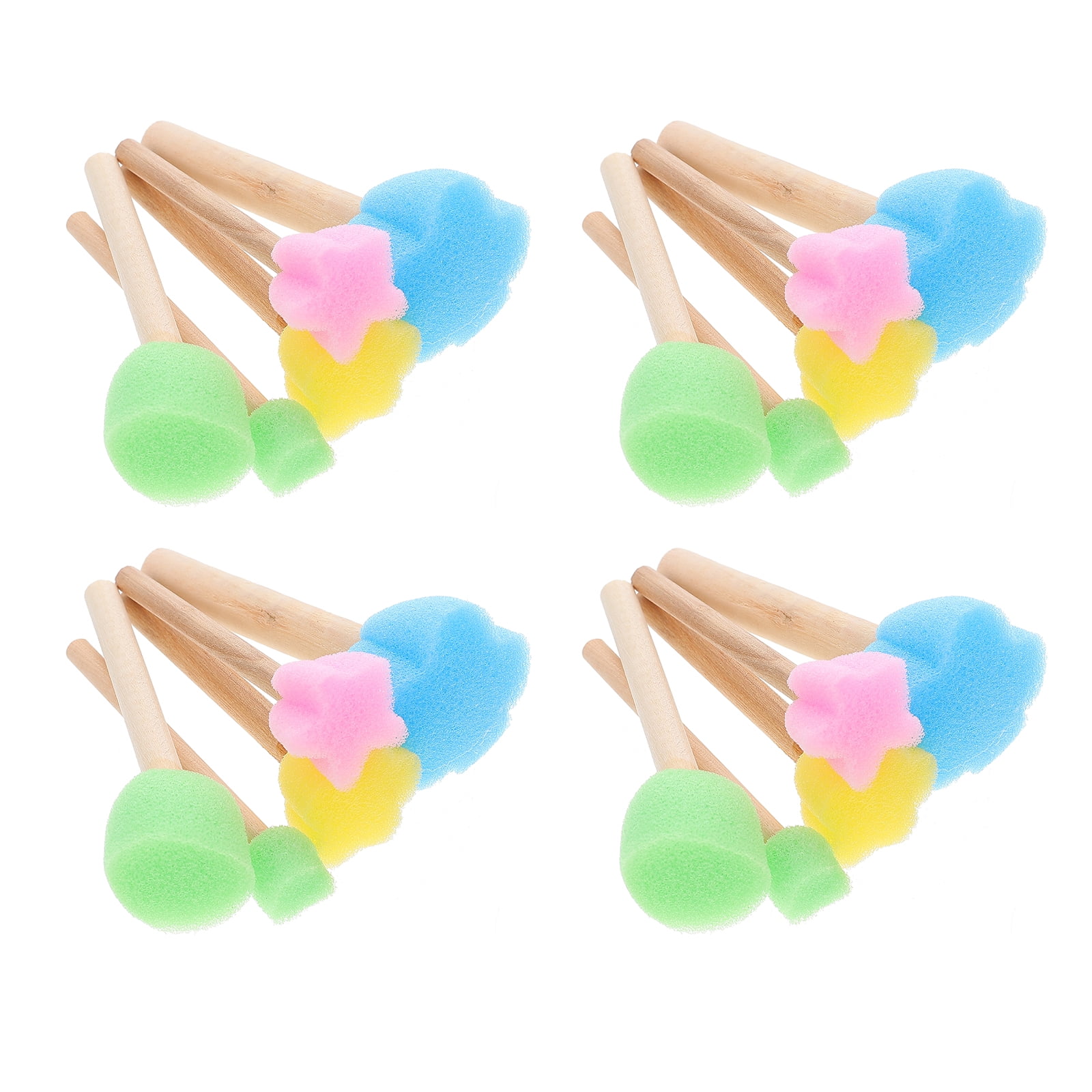 20 Pcs Sponges Kids Suit Kids Paint Tools Paint Sponge Painting Sponge