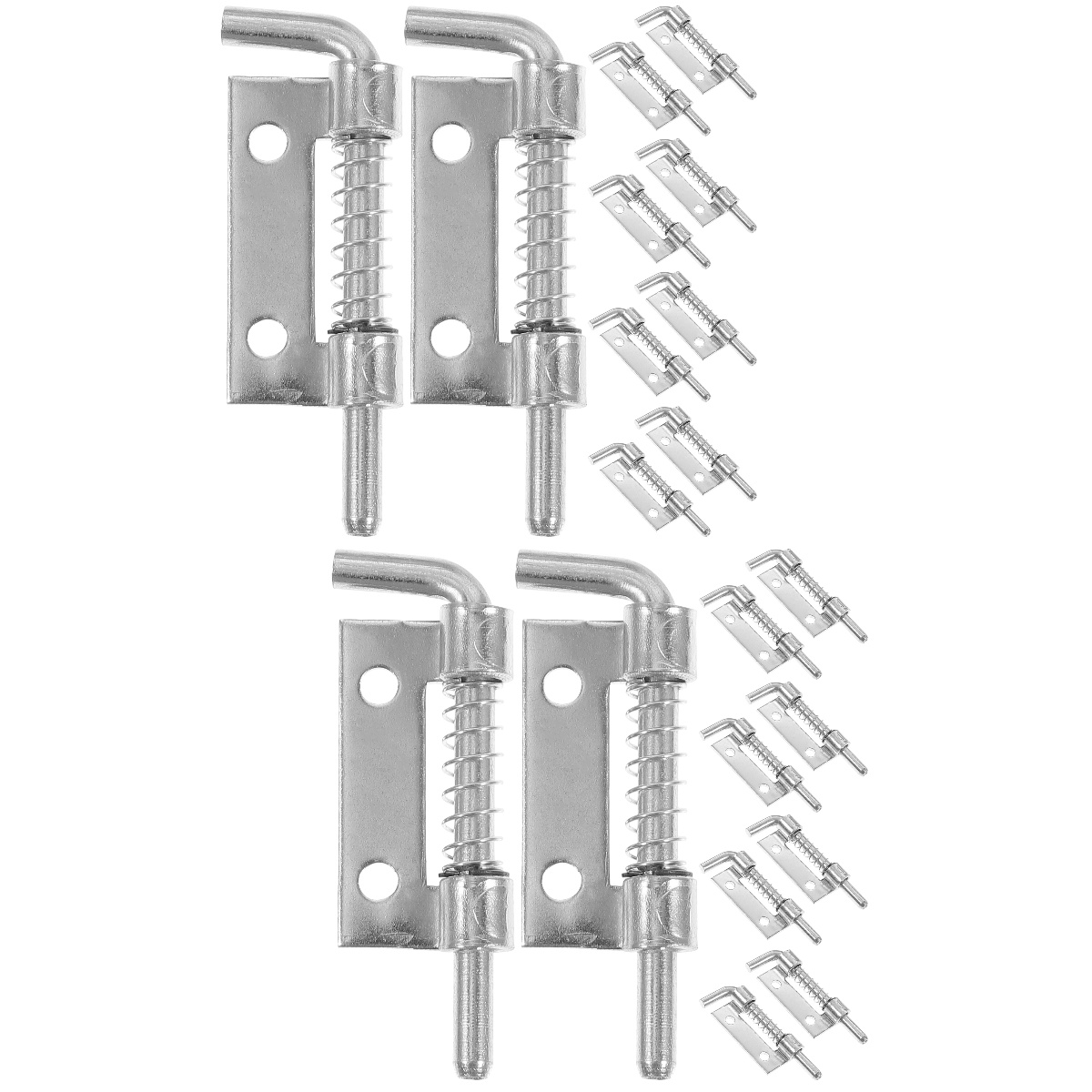 20 Pcs Spring Latch Plungers Long Locked Barrel Bolt SpringLoaded Door