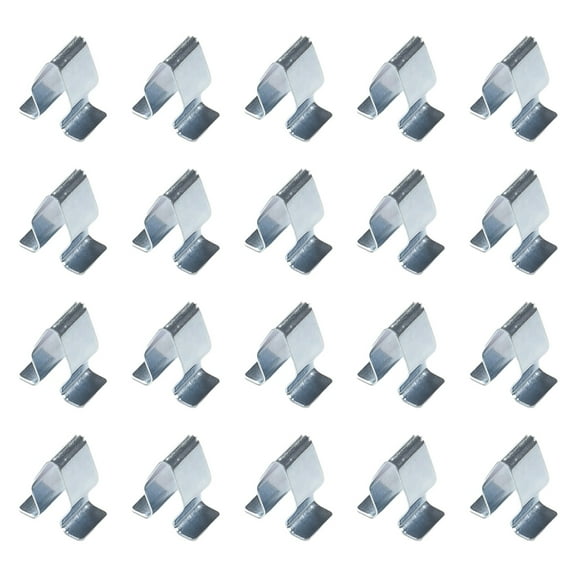 20 Pcs Spring Trim Clip Car Retainer Fastener Boot & Tailgate Metal Panel Clips