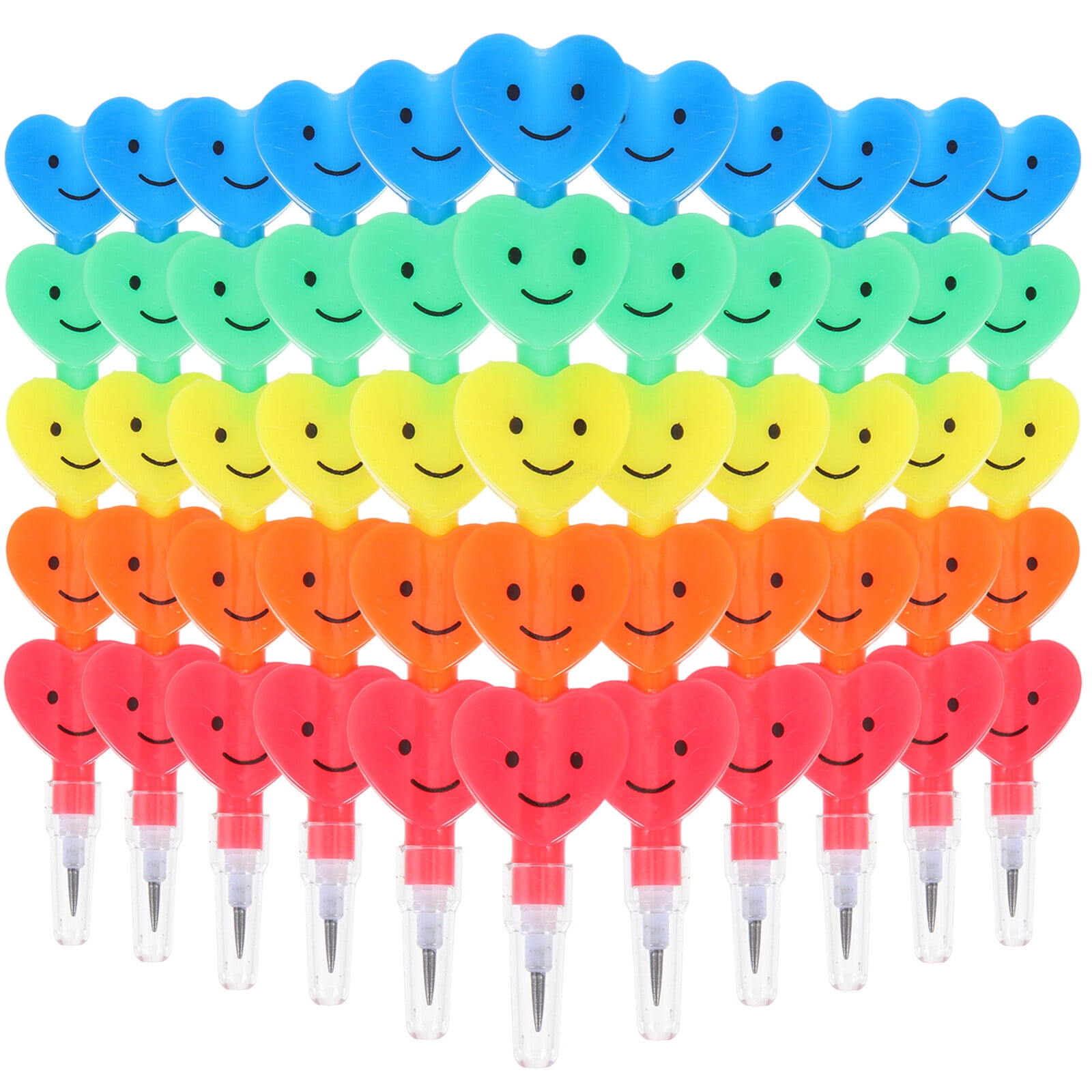 20 Pcs Stackable Pencils Kids Prizes Building Blocks Cartoon Stacking