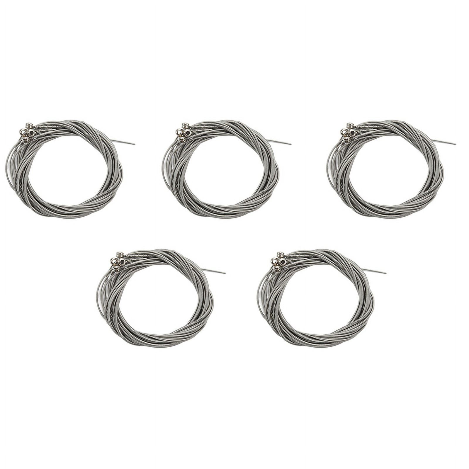 20 Pcs Stainless Steel Bass Strings Parts Accessories Guitar String