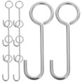 thumbnail image 1 of 20 Pcs Stainless Steel Floor Drain Handle Hook Shower Hooks, 1 of 6