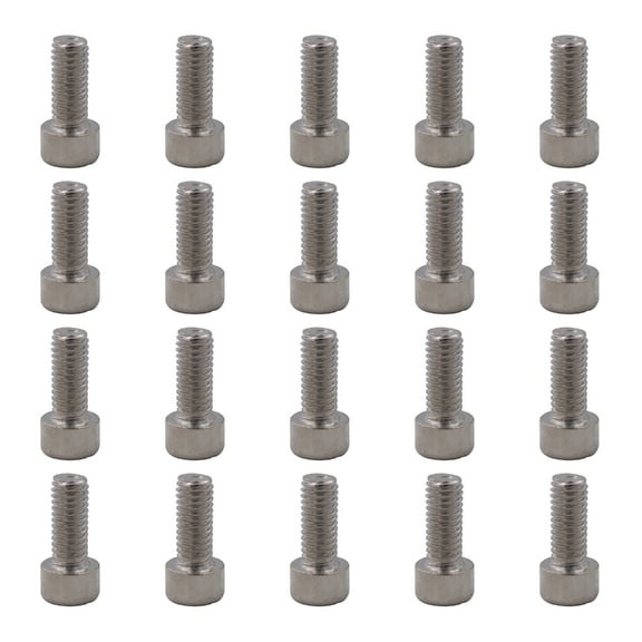 20 Pcs Stainless Steel Hexagon Socket Head Bolts Screws Water Bottle Cage Bolts