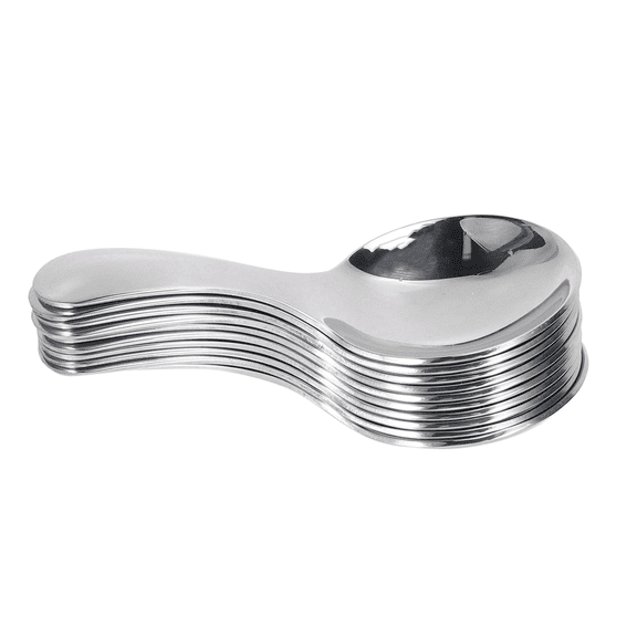 20 Pcs Stainless Steel Short Handle Spoons Mini Salt Spoons Condiments Spoon Dessert Spoon Tea Coffee Spoons,Silver