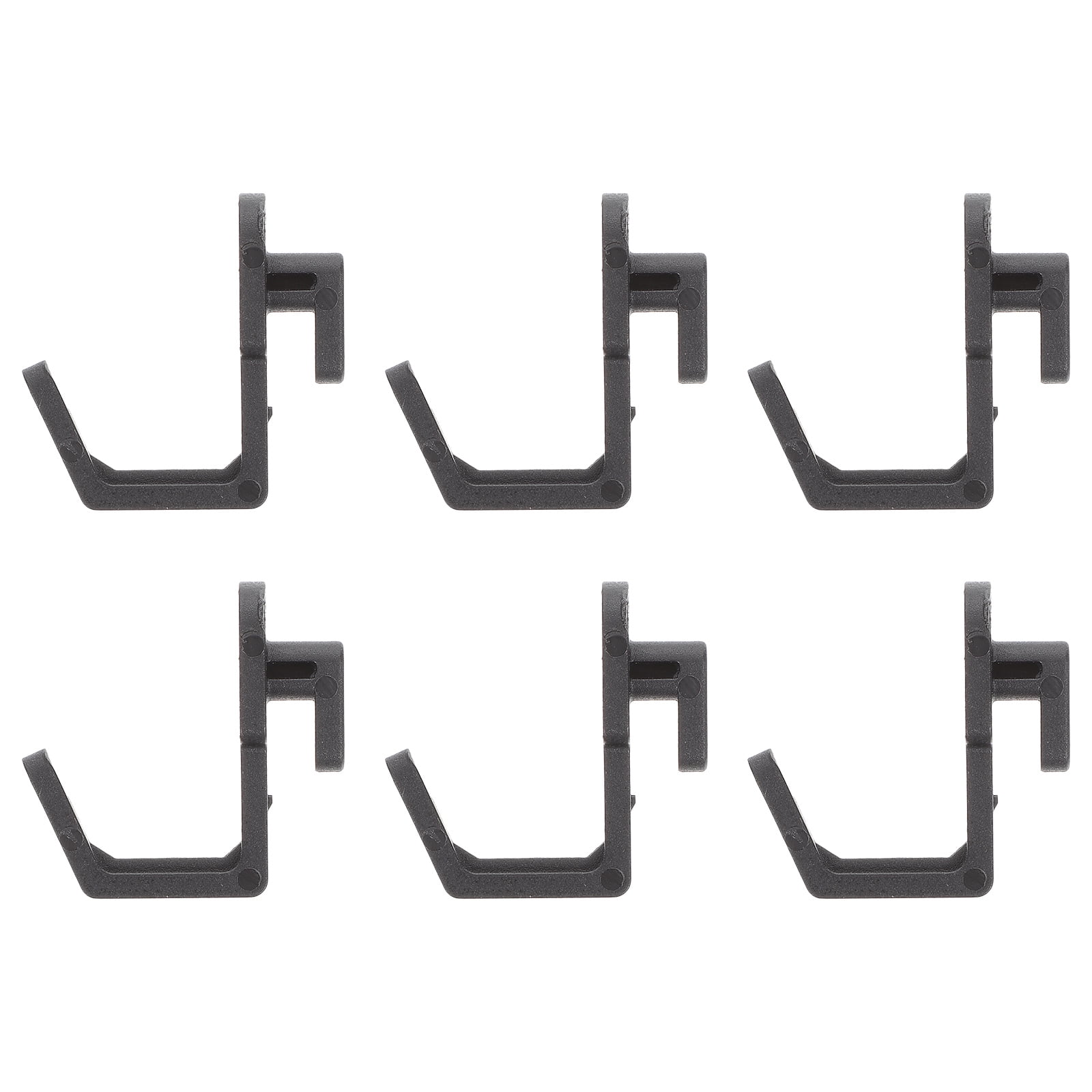 20 Pcs Storage Plastic Jewelry Hooks Display Stand Pegs for Pegboard