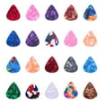 thumbnail image 1 of 20 Pcs Stylish Celluloid Guitar Picks Plectrums for Guitar Bass Ukulele Assorted Colors, 1 of 9