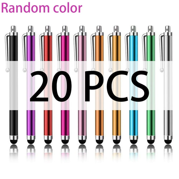 20 Pcs Stylus Pens for Touch Screens, High Precision Capacitive Stylus for Tablets Samsung Galaxy All Touch Screen Devices