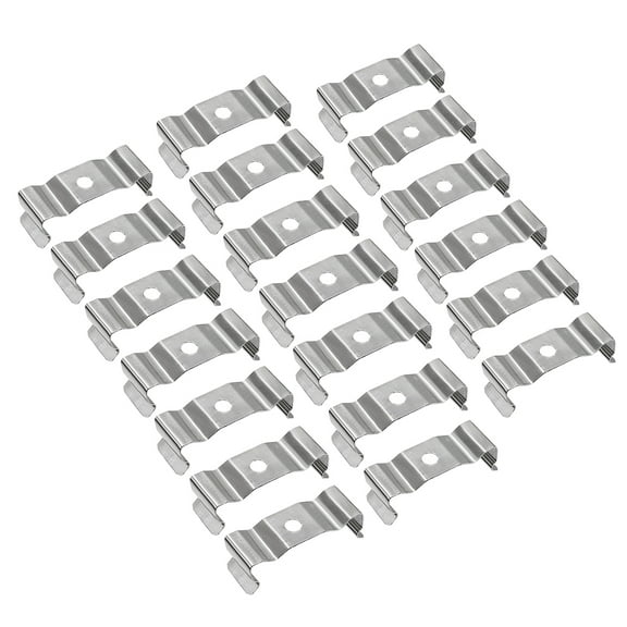 Uxcell 20 Pcs T8 Integrated Tube Lamp Bracket Hanger Clips Socket Lamp Holder