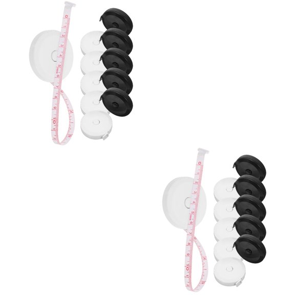 CIMAXIC Retractable Measuring Tape Assorted Color for Home Use Easy Carry