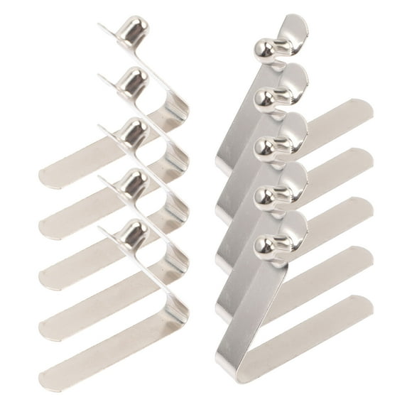 20 Pcs Tent Buckle Snap Clip Compression Spring Kayak Sprung Telescopic Solid for Pole