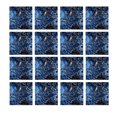 20 Pcs Tile Stickers 6x6in Blue Marble Tiles Vinyl Peel and Stick Self