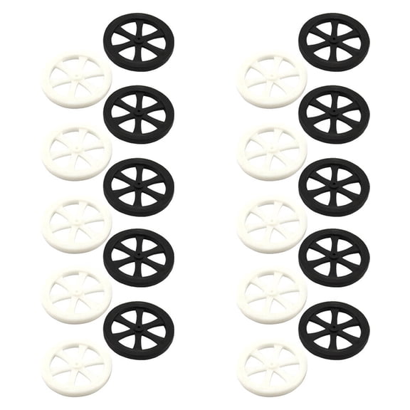 20 Pcs Toy Wheel Models Childrens Toys Accessories for Car Pp
