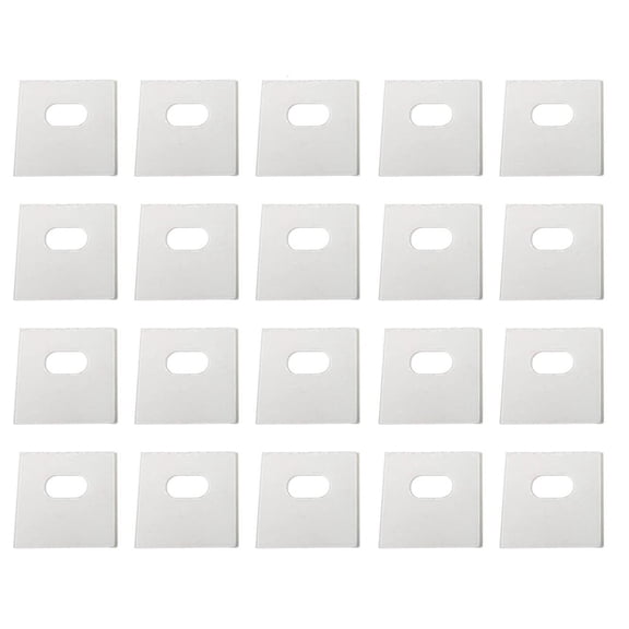 20Pcs Vertical Curtain Repair Set Clear Adhesive Repair Sticker Tape