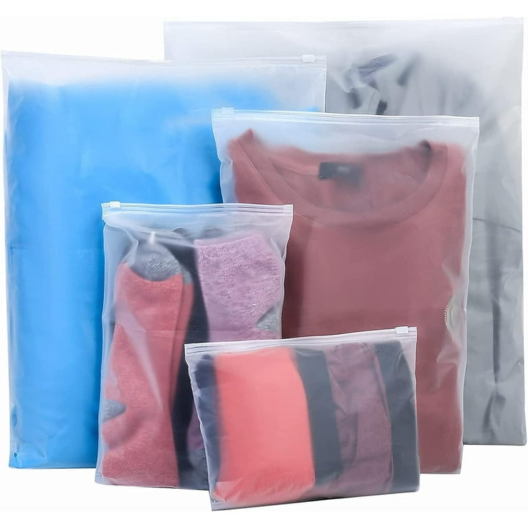 20 Pcs Travel Storage Bags, Clothes Packaging Bags, Reusable