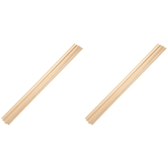 20 Pcs Triangular Wooden Strip Trim Decor Window Edges Screen Modeling Craft Molding Frame
