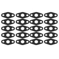 20 Pcs Turbo Oil Drain Gasket Turbocharger Oil Return Feed Flange