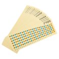 thumbnail image 1 of TABLZONE Guitar Fingerboard Marker Stickers 20 Pieces Khaki Learning Labels for Kids and Beginners, 1 of 6