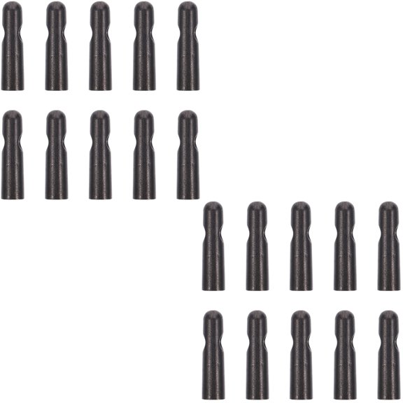 20 Pcs Universal Umbrella Tail Beads Metal Umbrella Bone Covers Replacement Umbrella Tail Beads