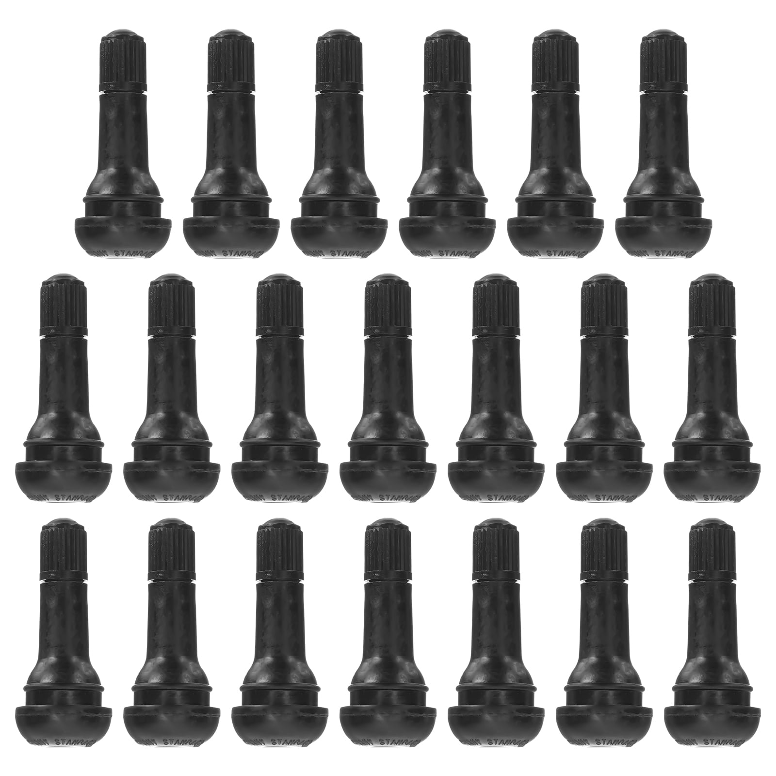 20 Pcs Vacuum Tire Valve Rubber Valves Stems Tyre Fittings Tubeless