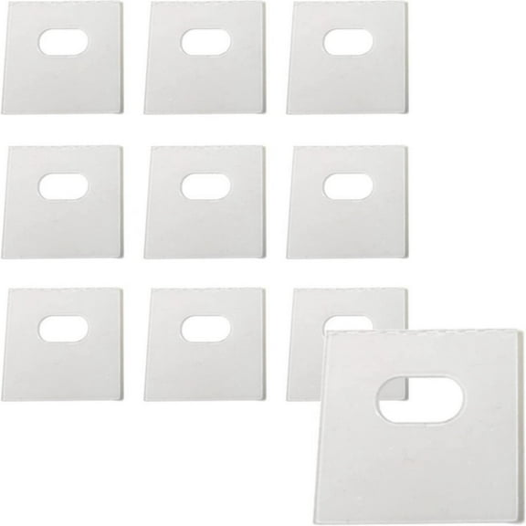20 Pcs Vertical Blind Repair Tabs Kit, Clear Vertical Blind Repair Tabs Replacement - Vertical Blinds tabs/Blind Fixers for Blinds Easy Fix for Damaged Slats & Parts | Restore Your Blinds Instantly