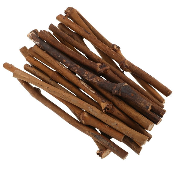 20 Pcs Vine Branch Decoration Mini Toys Natural Stick Branches Centerpiece Sticks Craft Twigs Craft Sticks Wooden Logs