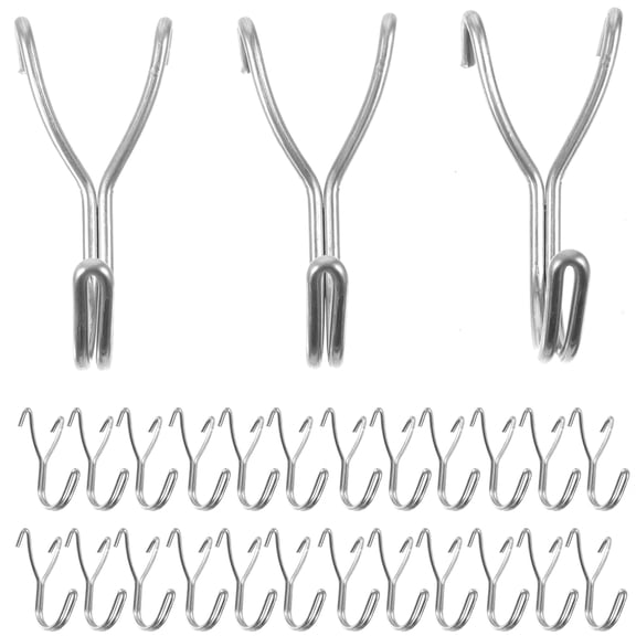 20-Pack Pegboard Wall Hooks for Hanging Tools and Accessories, Easy to Install, Perfect for Home Organization and Beginners