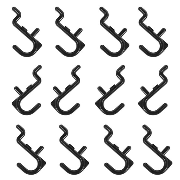 20pcs Pegboard Hooks for Hanging Tools Pegboard Hangers Garage Peg Board Hooks Set