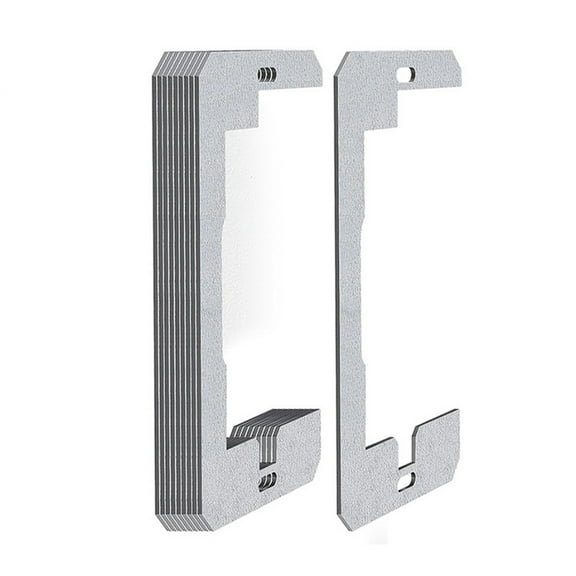 20 Pcs Wall Plate Spacer- Metal Flush Fit Device Leveling Plates- Receptacle