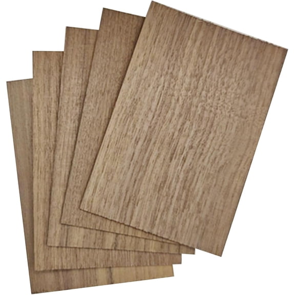 20 Pcs Walnut Wood Sheets,Unfinished Thin Lumber Solid Wood for Crafts Making & DIY Projects &Woodworking(150x100x2mm)