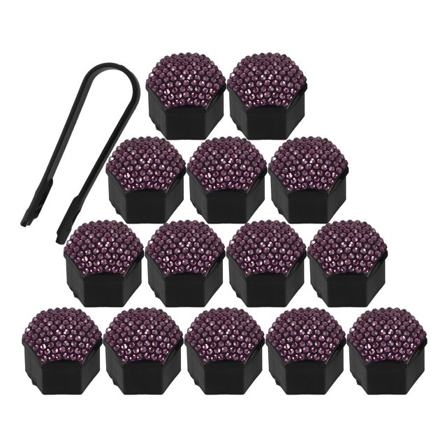 20 Pcs Wheel Hub Decorative Cap Car Accessories Car Wheel Nuts Car