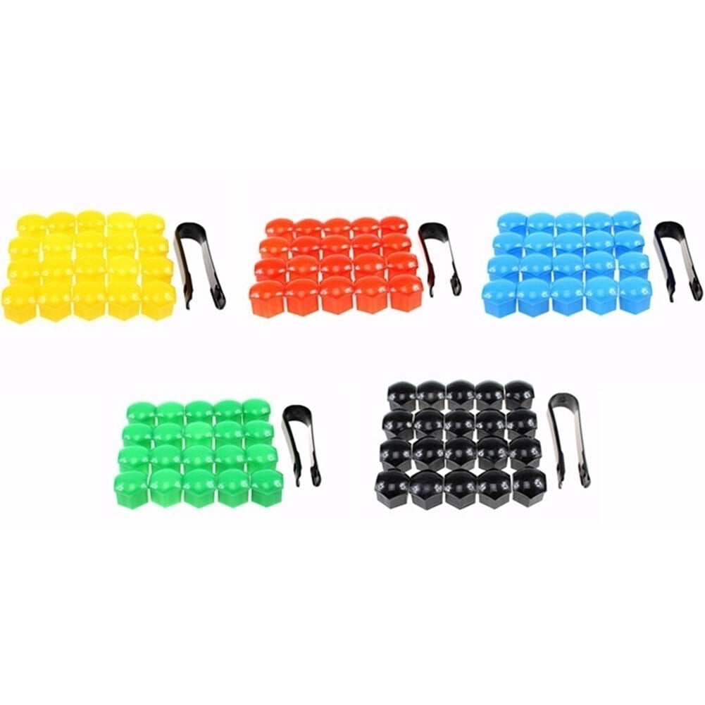 20 Pcs Wheel Nut Cover 17mm Car Wheel Bolt Nut Protection Cap with