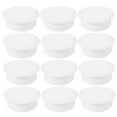 thumbnail image 1 of WHAMVOX Desk Grommet Cable Hole Covers for Office Desks Keep Wires Tidy 20pcs White ABS Rubber, 1 of 6
