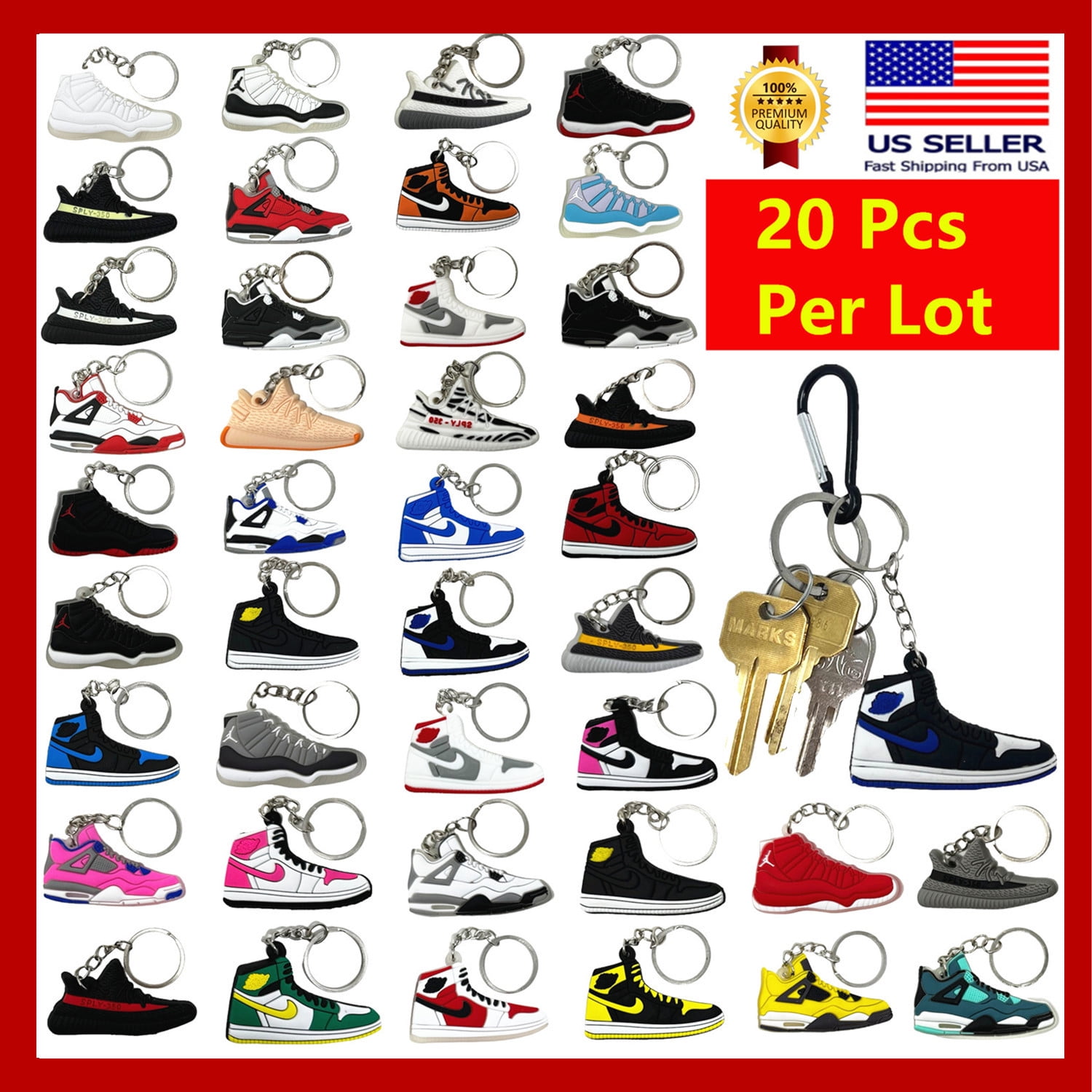 Jordan 12 keychain online