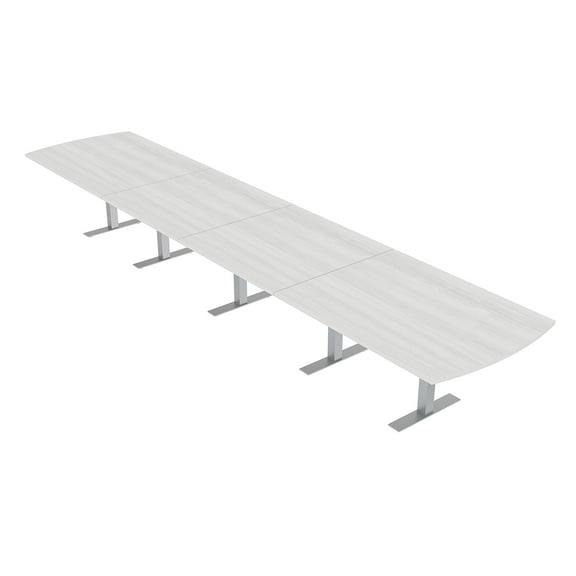 20 Person Arc Rectangle Modular Boardroom Table Power And Data Modules