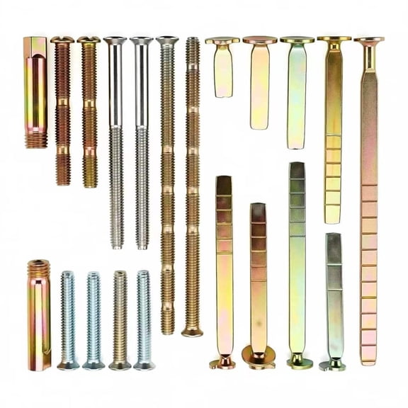 20-Piece Reney Kit Thick Door Extension Kit 1.03.15 in Adjustable Deadbolt Tailpiece & Lock Extension Hardware