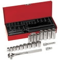 thumbnail image 1 of Klein Tools 65508 3/8 in. Drive Socket Wrench Set (20-Piece), 1 of 6