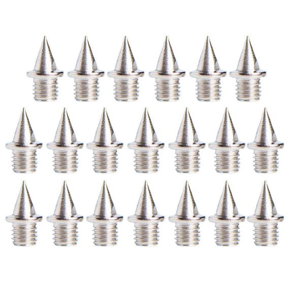20-Piece Aluminum Alloy Running Shoe Spikes Set for Track Field and Cross Country Traction